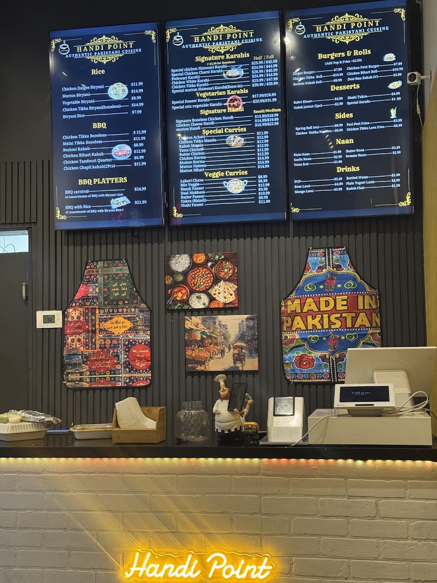 Menu Handi Point-3