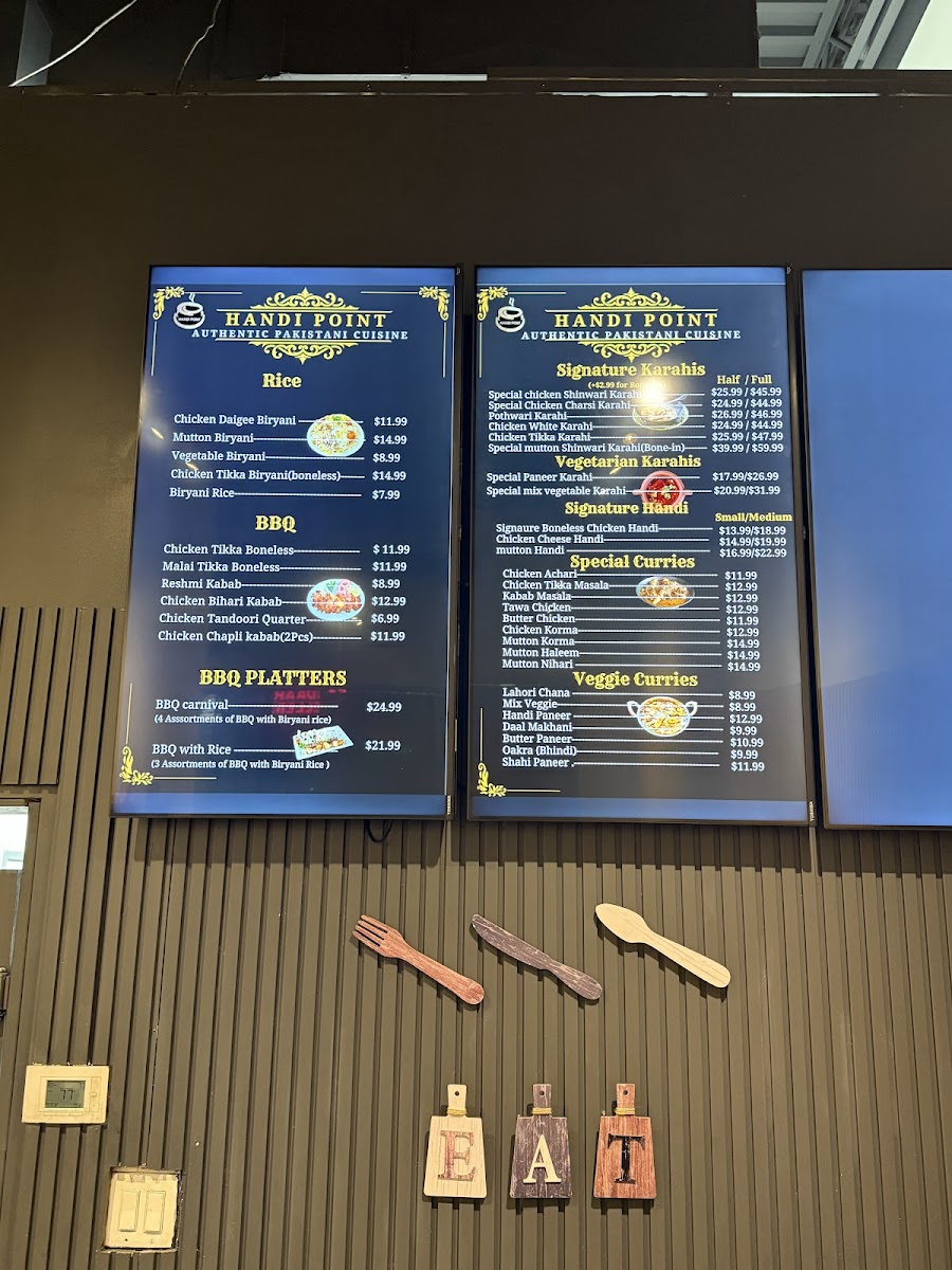 Menu Handi Point-4
