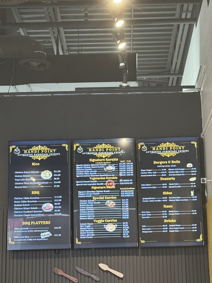 Menu Handi Point-5