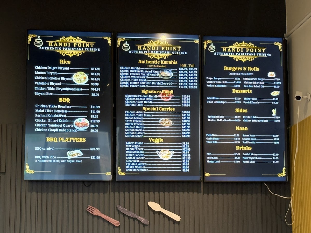 Menu Handi Point-6