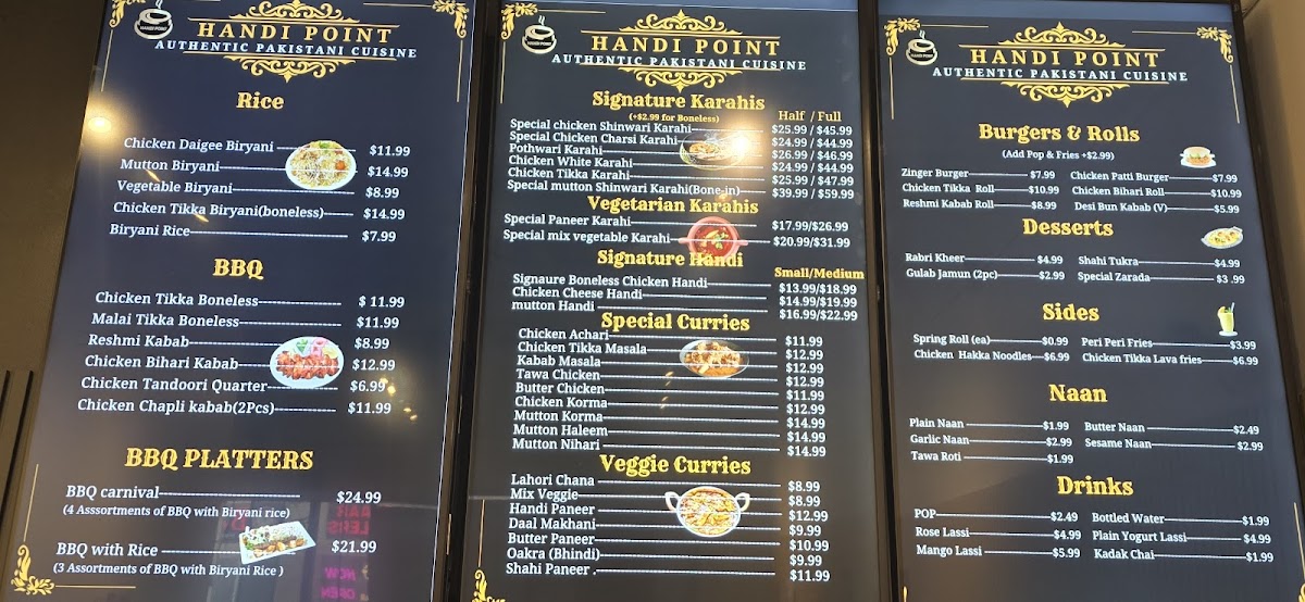 Menu Handi Point-7