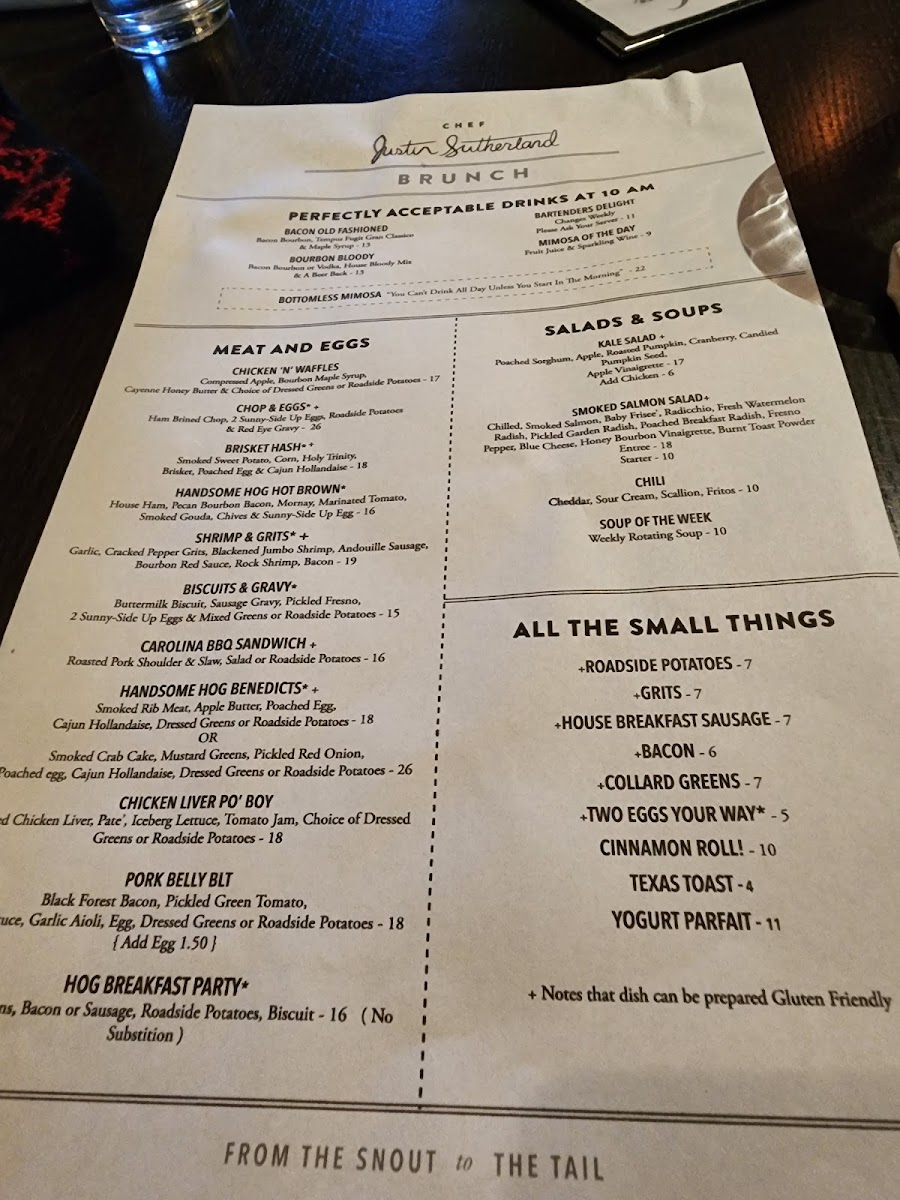 Menu Handsome Hog-10