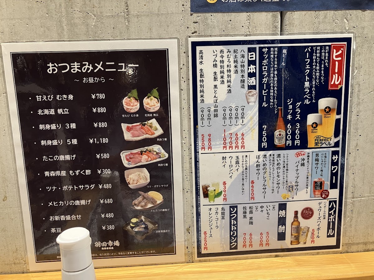 Menu Haneda Ichiba-6