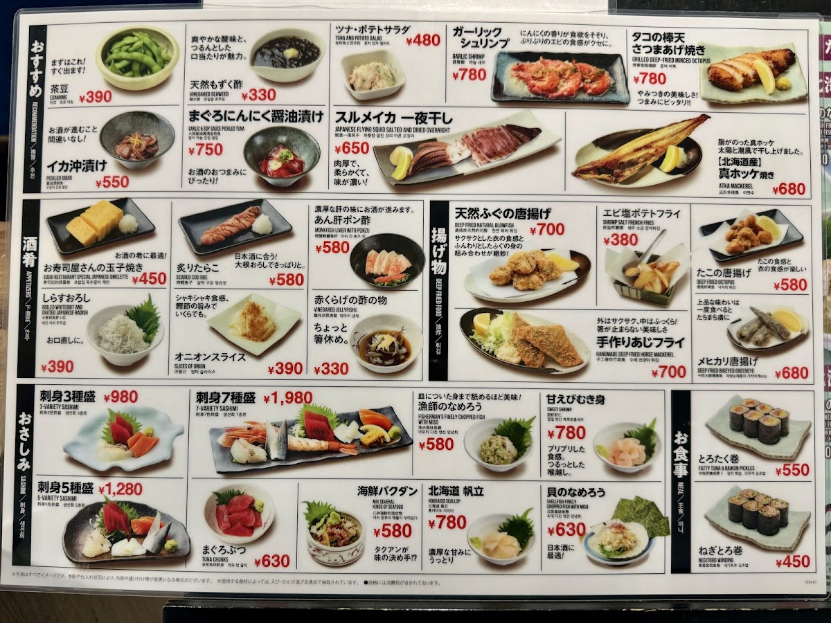 Menu Haneda Ichiba-9