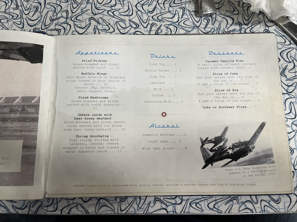 Menu Hangar 6 Air Cafe-10
