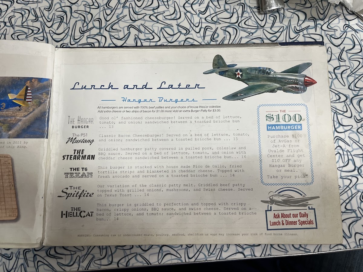 Menu Hangar 6 Air Cafe-2