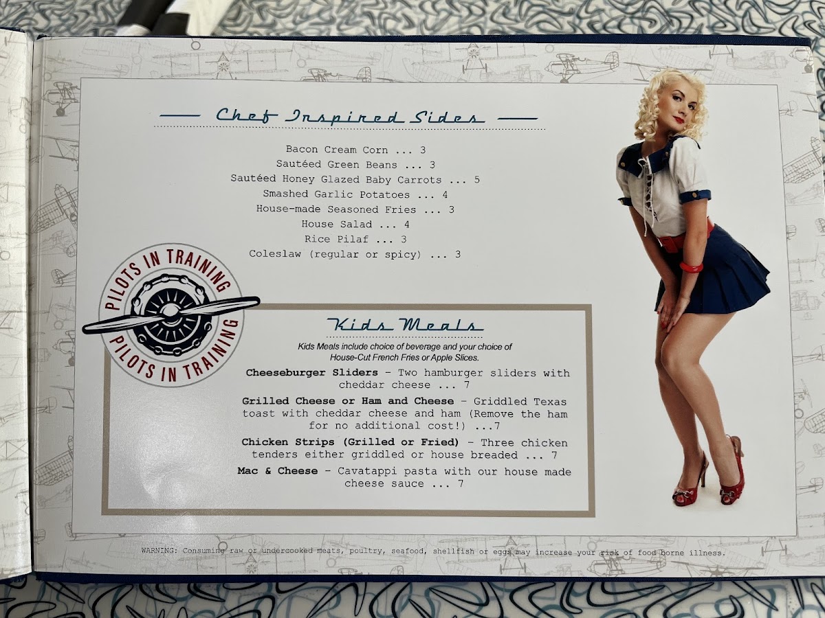 Menu Hangar 6 Air Cafe-7