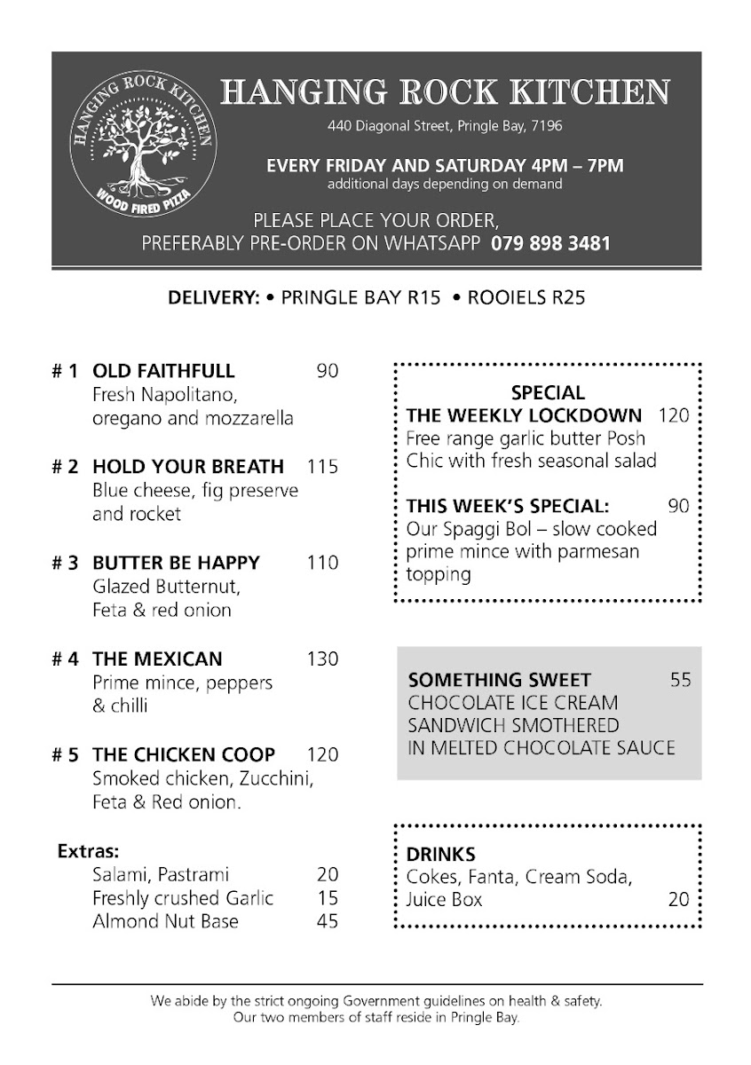 Menu Hanging Rock Kitchen-4