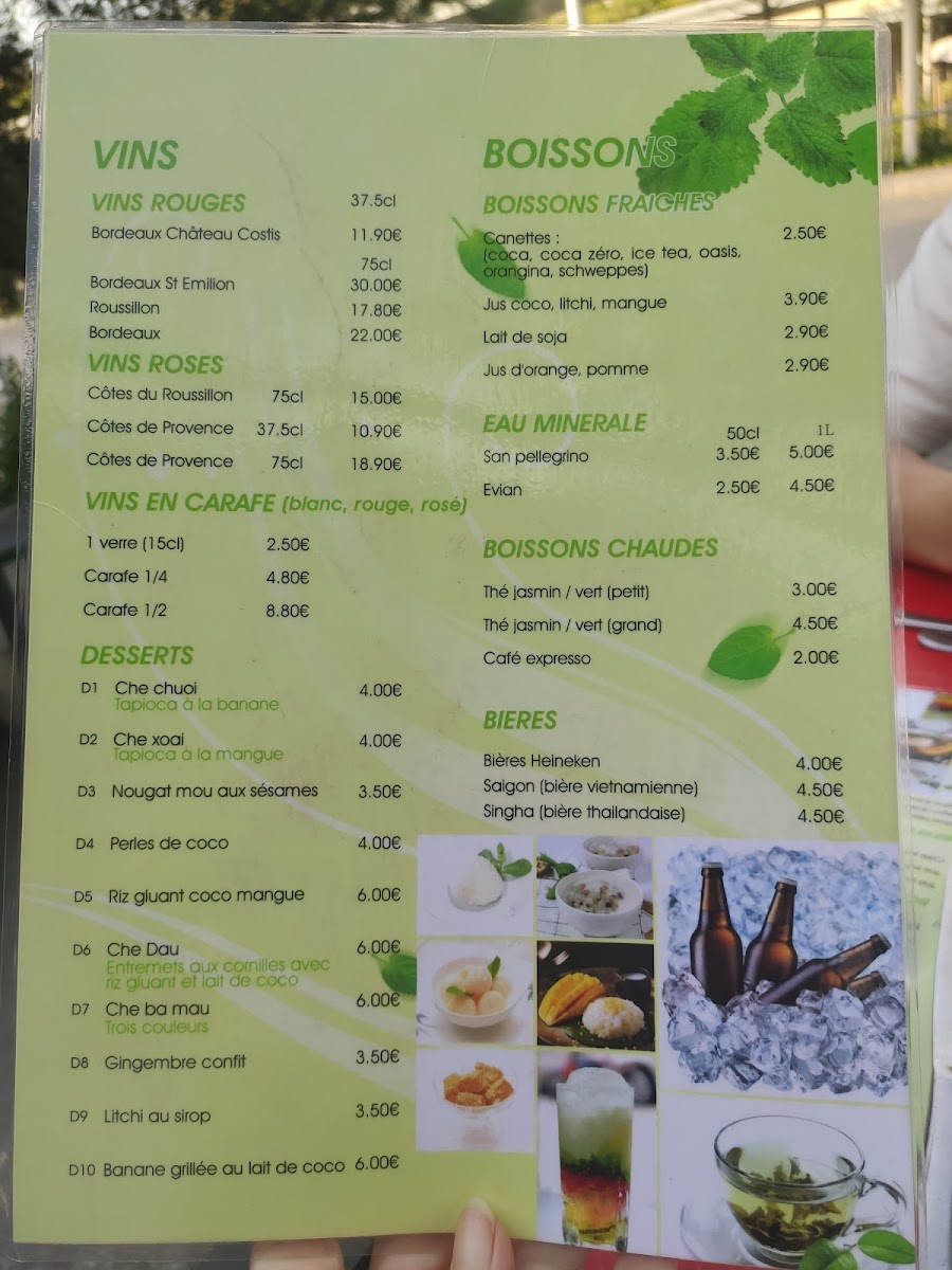 Menu Hanoï Au Vietnam-5