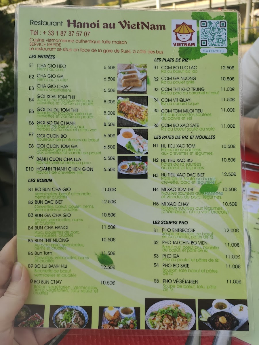 Menu Hanoï Au Vietnam-6