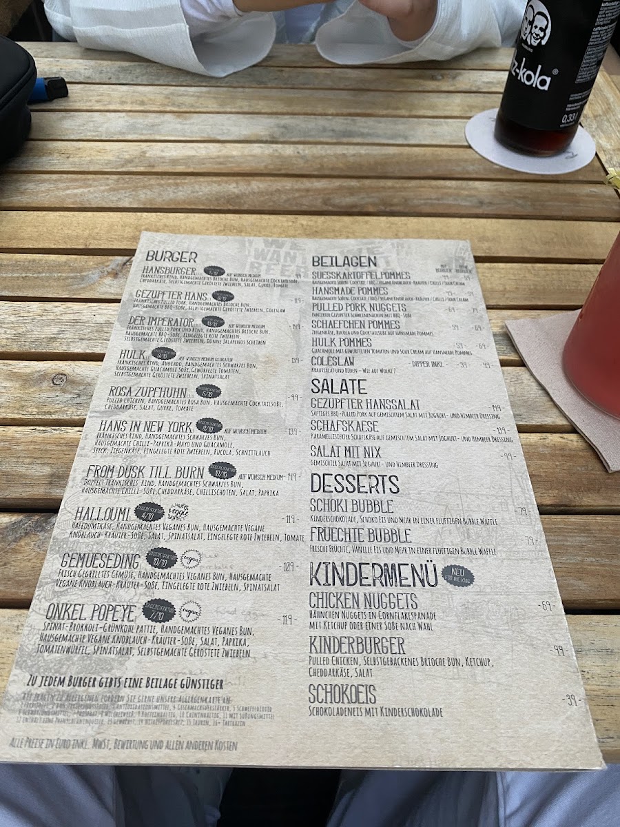 Menu Hanskaschber - Cocktailbar & Burger-2