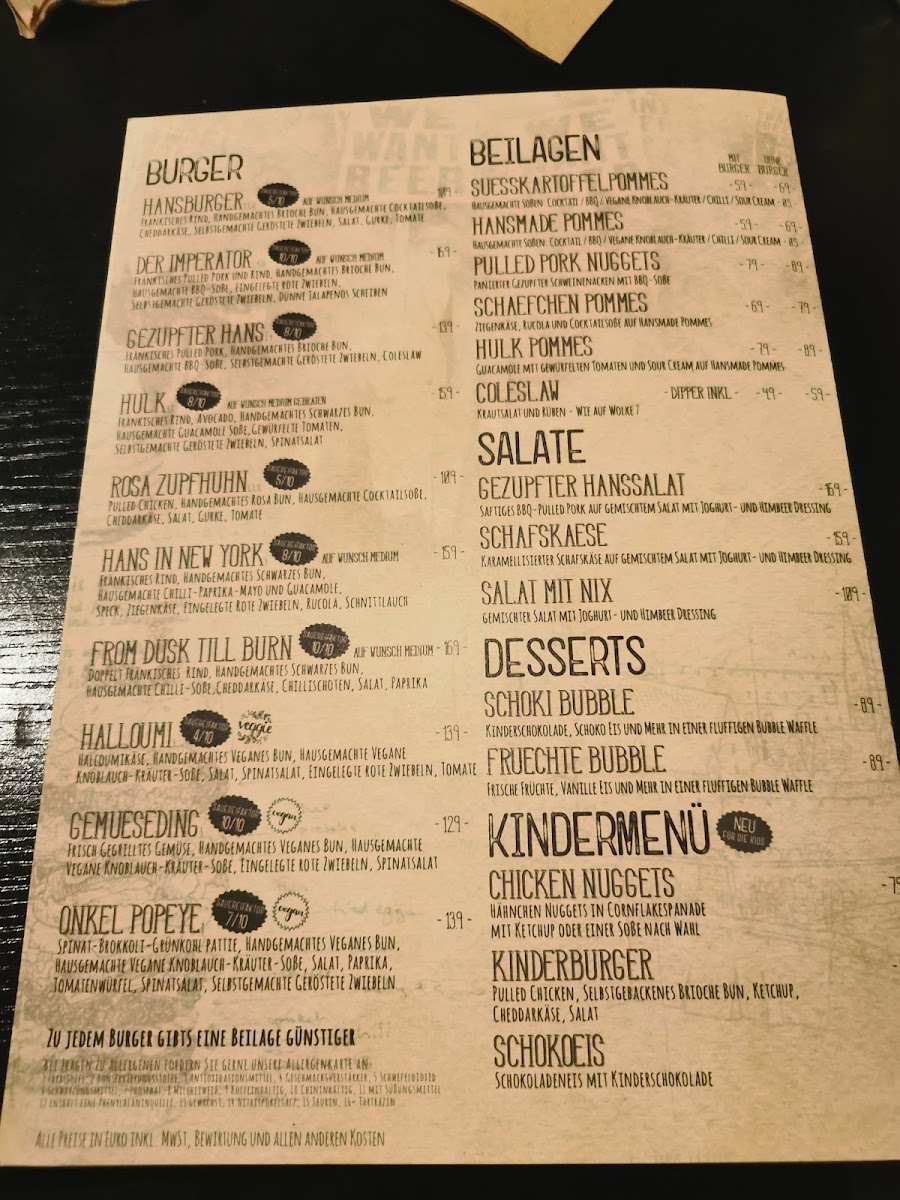 Menu Hanskaschber - Cocktailbar & Burger-5
