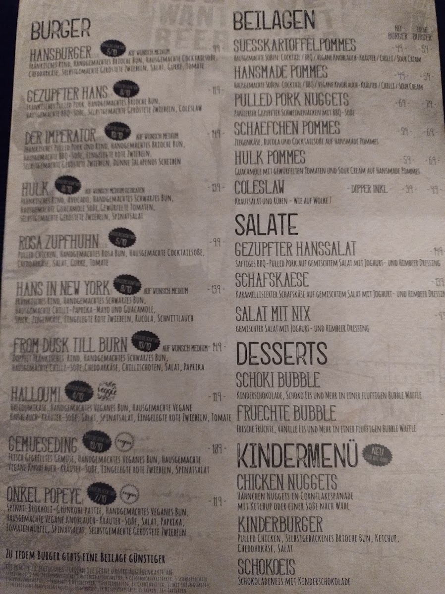 Menu Hanskaschber - Cocktailbar & Burger-7