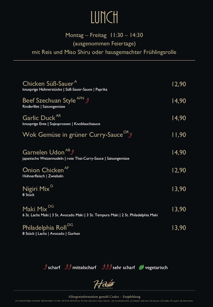 Menu Hao Asia Fusion Kitchen-1