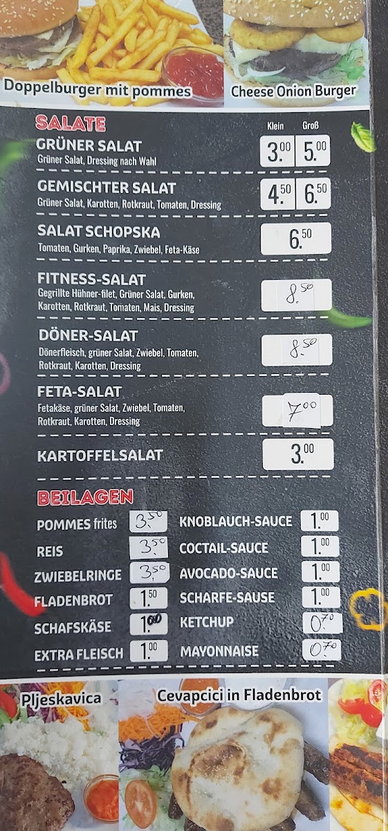 Menu Happy Burger-1