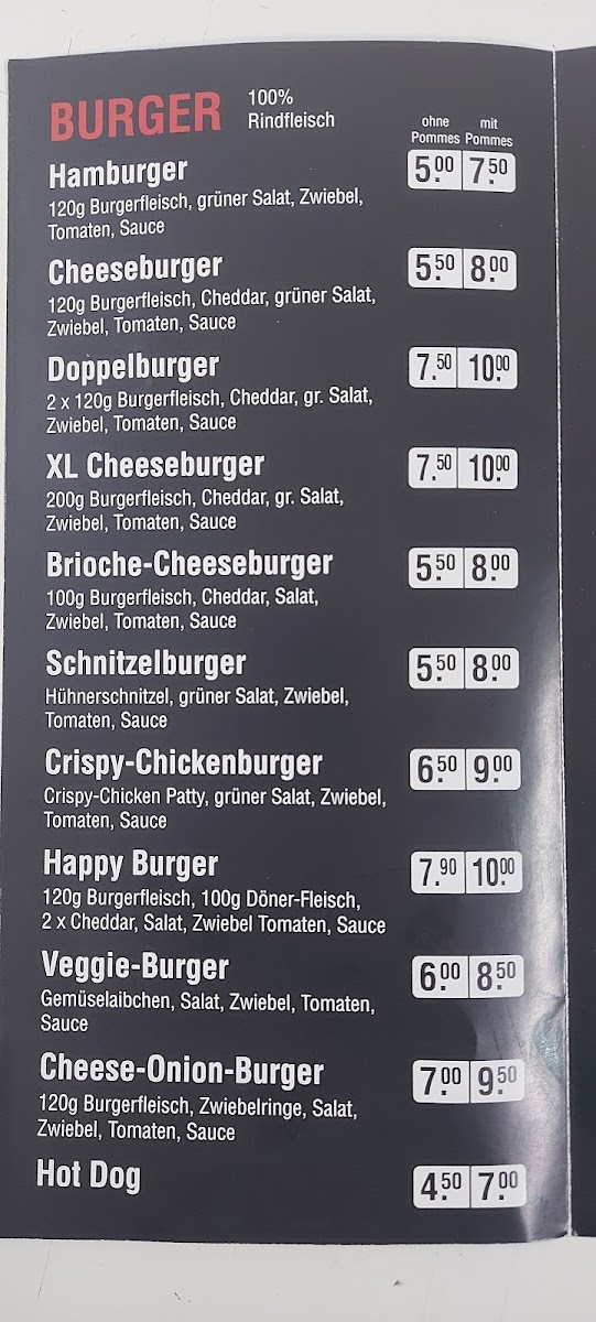 Menu Happy Burger-5
