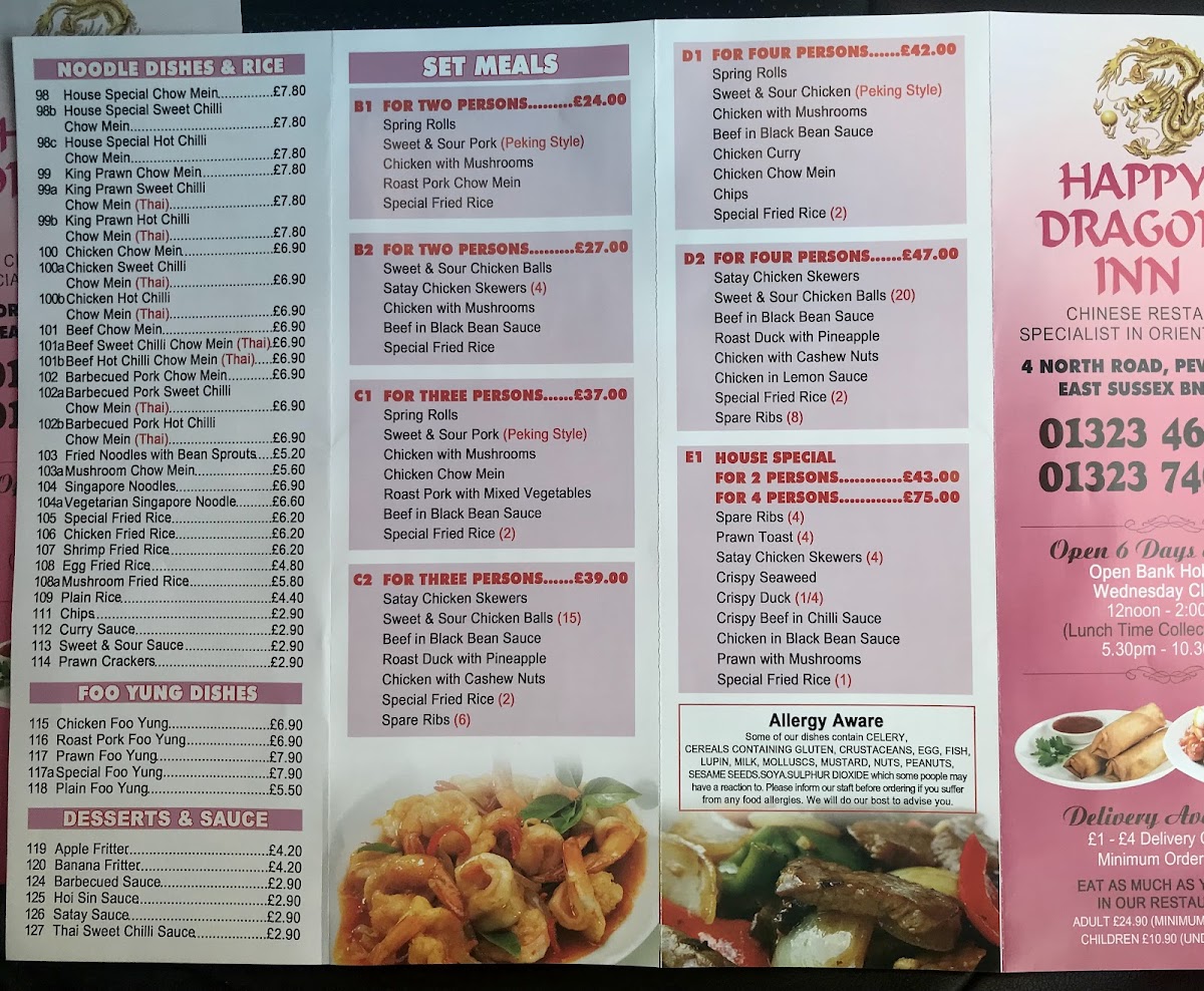 Menu Happy Dragon-6
