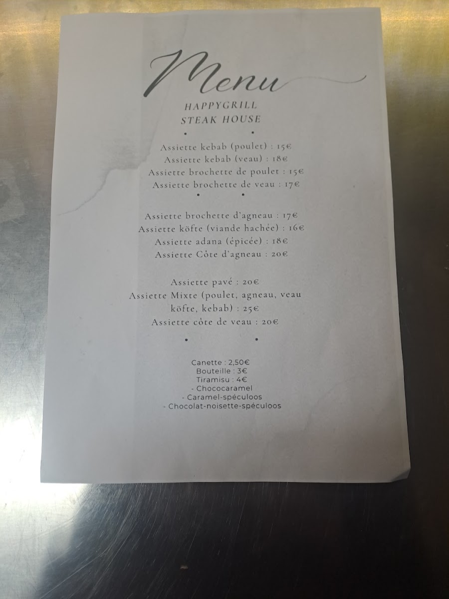 Menu Happy Grill-3