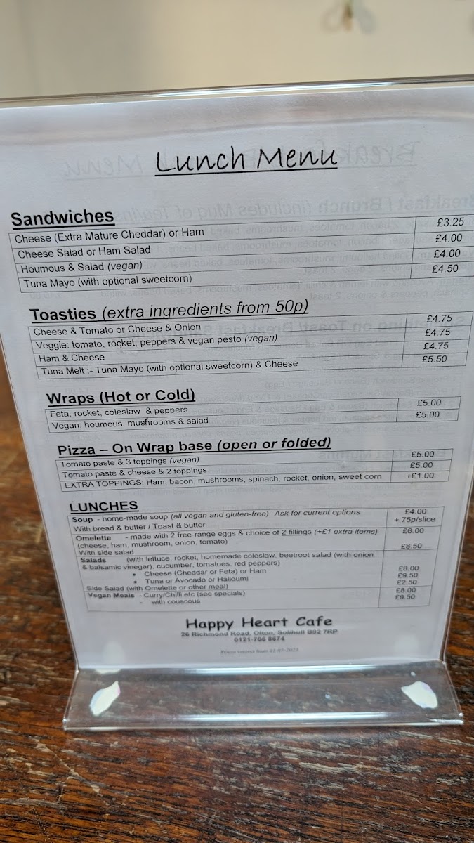 Menu Happy Heart Cafe-9