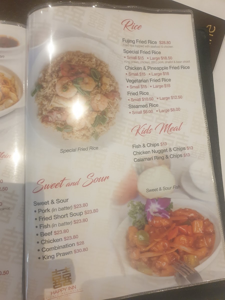 Menu Happy Inn-8