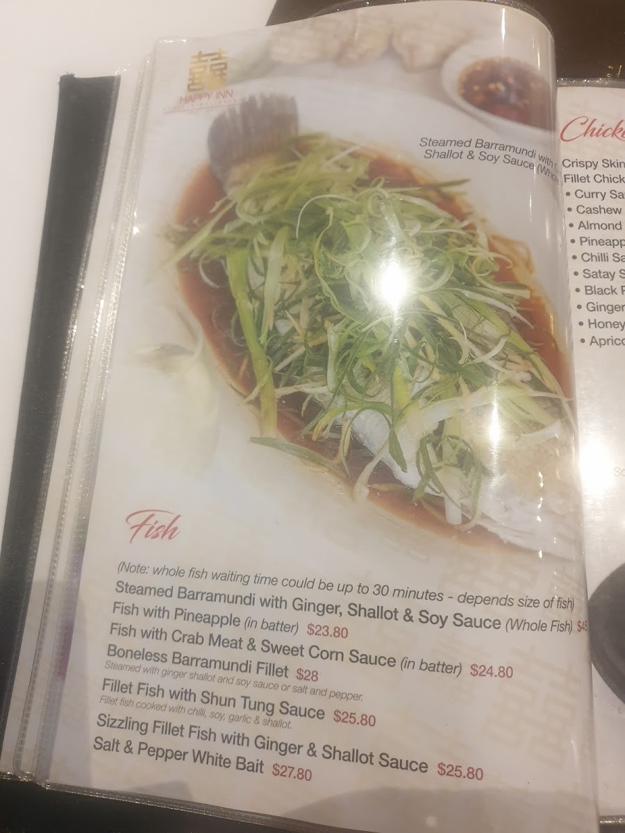 Menu Happy Inn-9