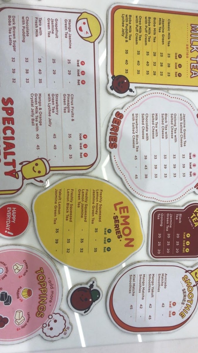 Menu Happy Lemon Sms-10