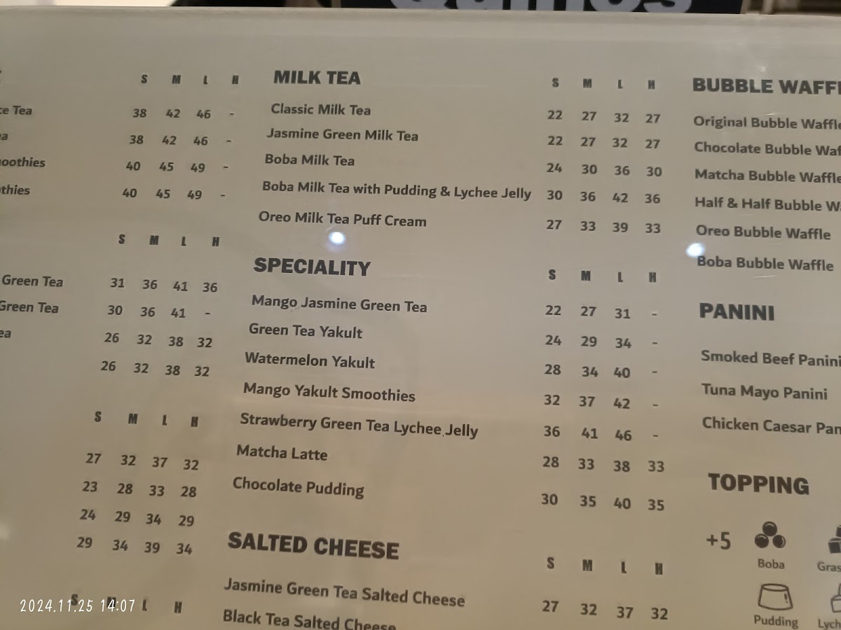 Menu Happy Lemon Sms-4