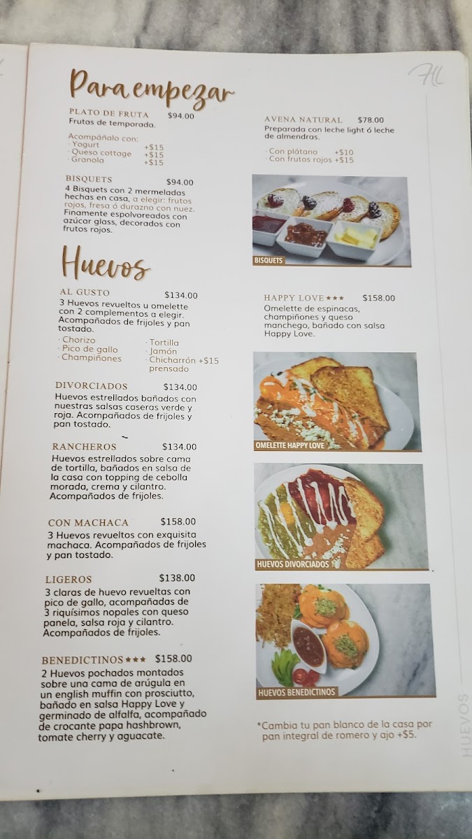 Menu Happy Love-5