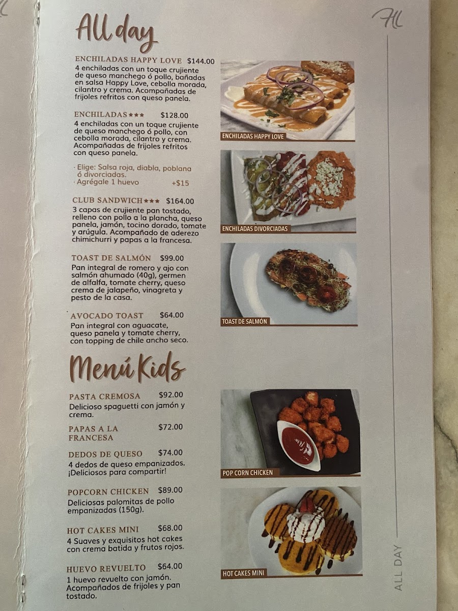 Menu Happy Love-7