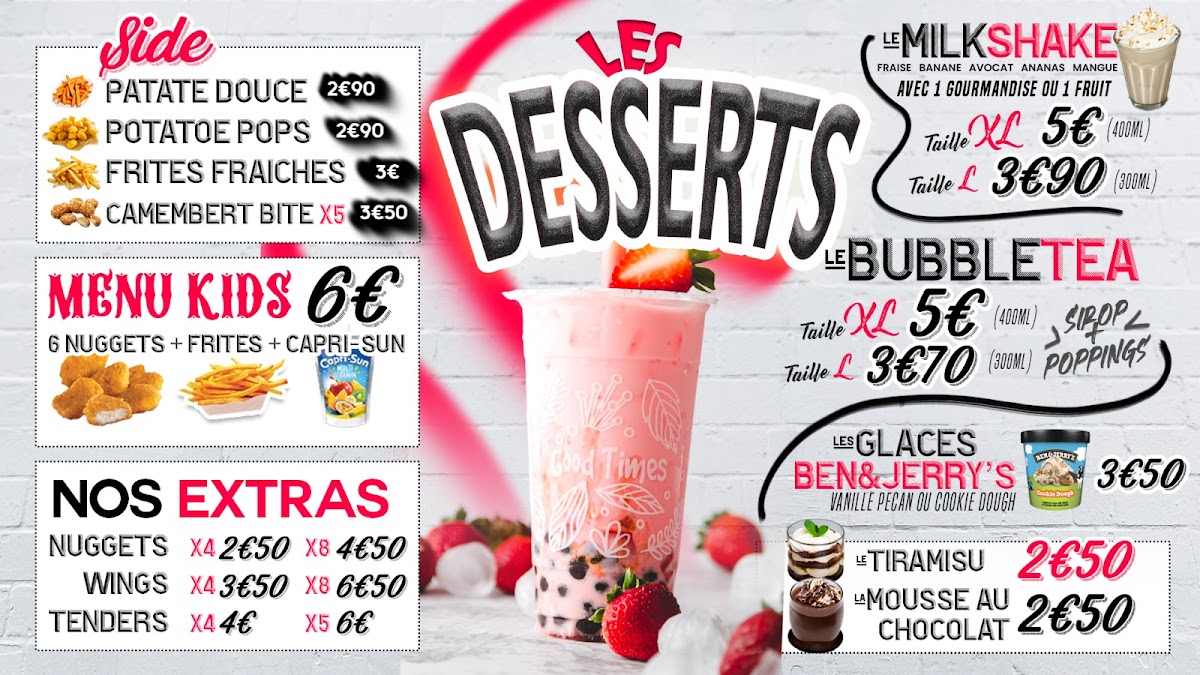 Menu Happy Times-2