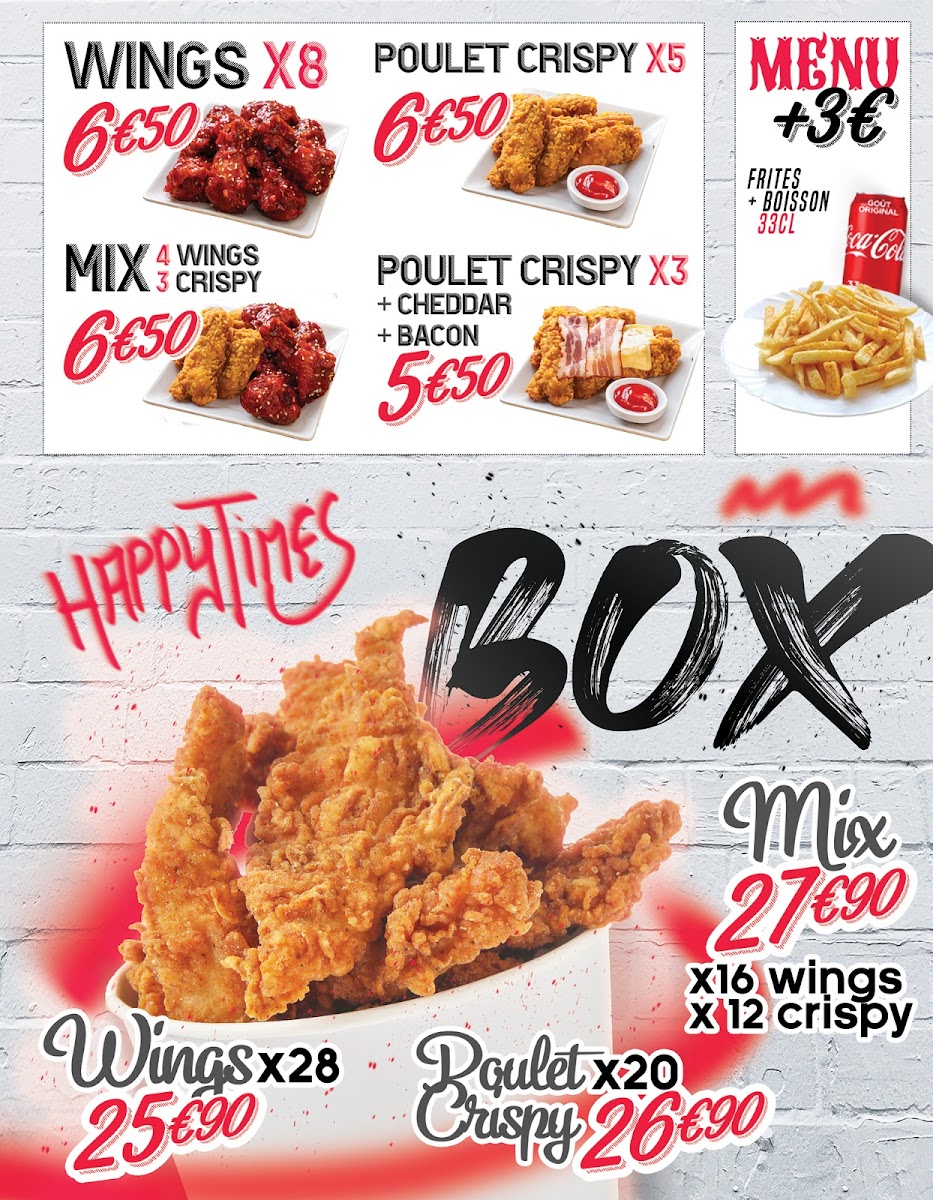 Menu Happy Times-3