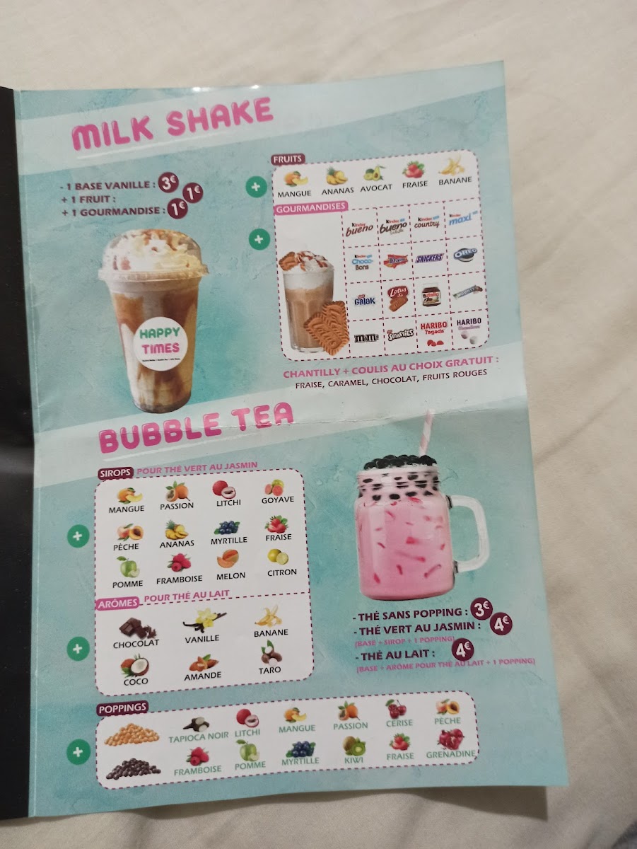 Menu Happy Times-8