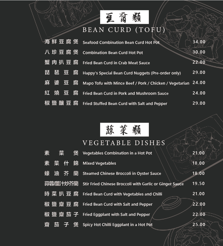 Menu Happy’S Chinese Restaurant-10