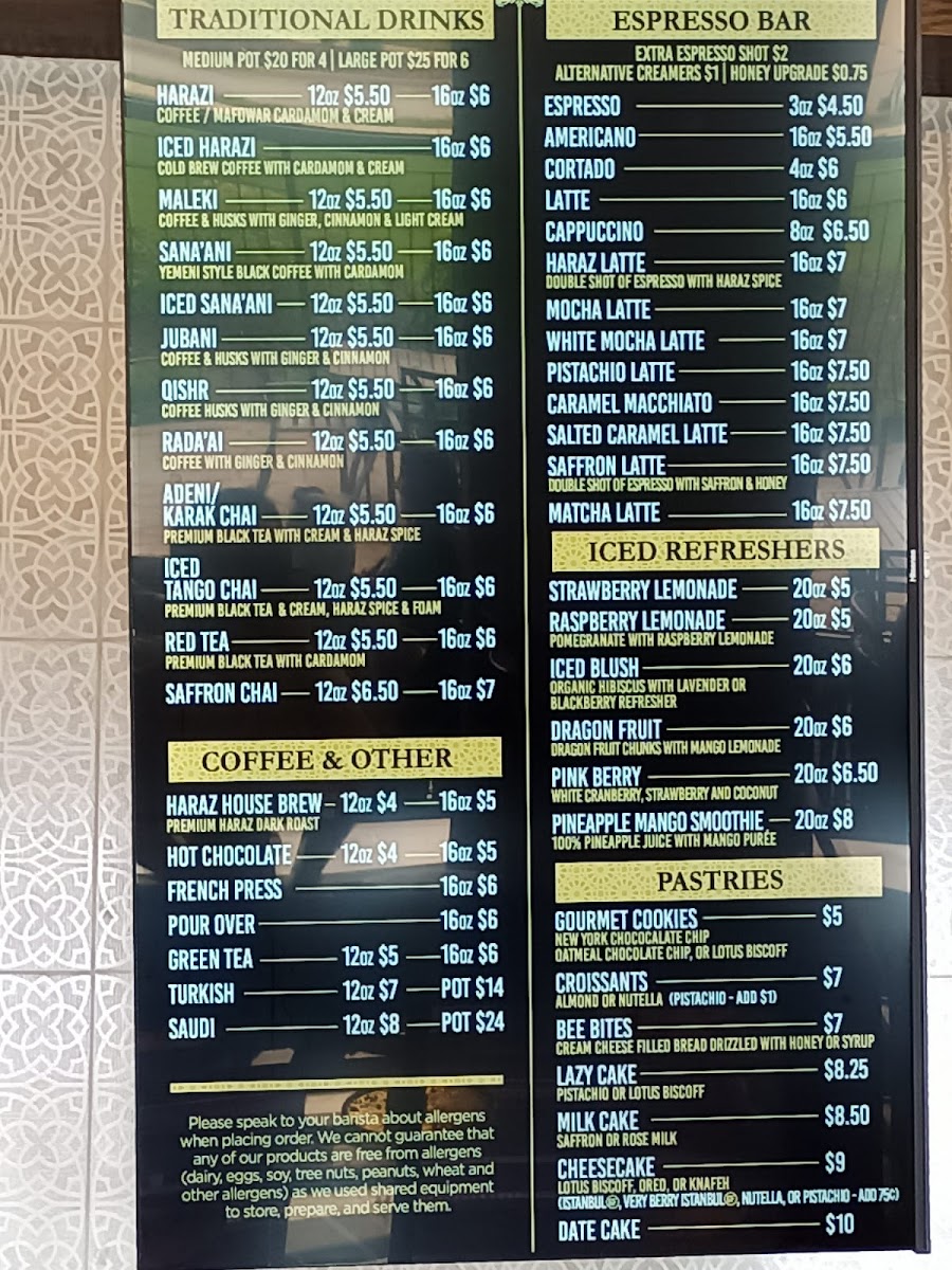 Menu Haraz Coffee House-2