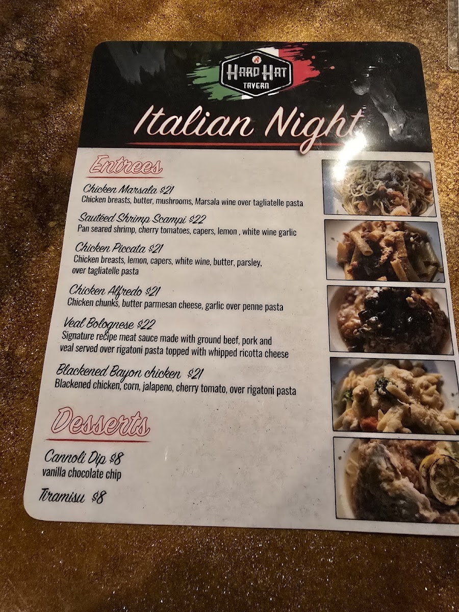 Menu Hard Hat Tavern-6
