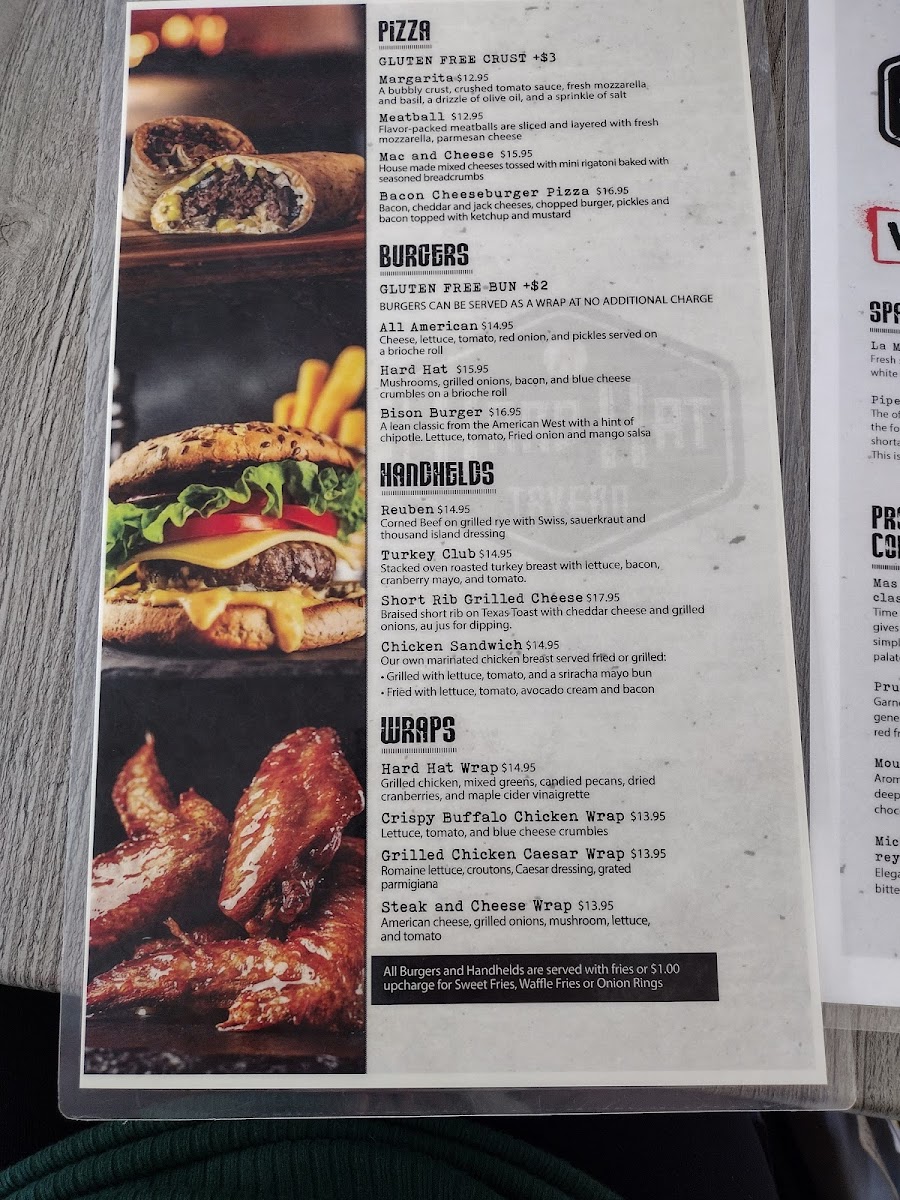 Menu Hard Hat Tavern-7