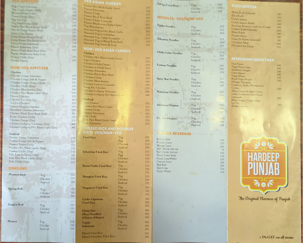 Menu Hardeep Punjab (Sion Koliwada)-4
