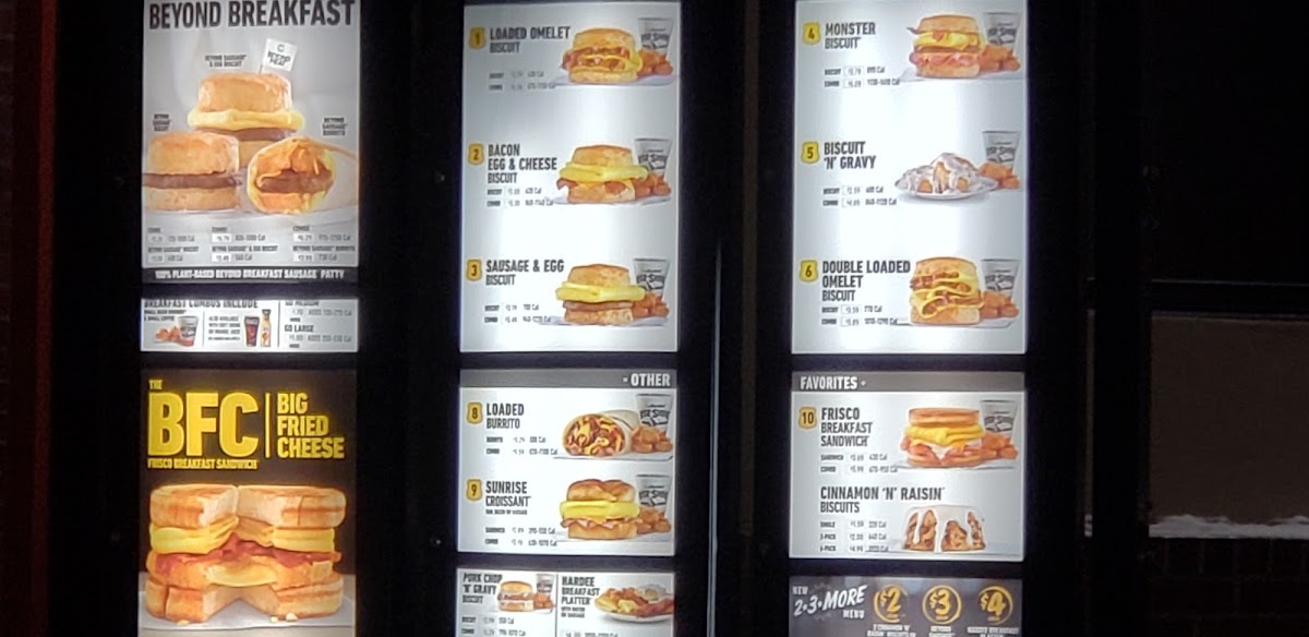 Menu Hardee's-1