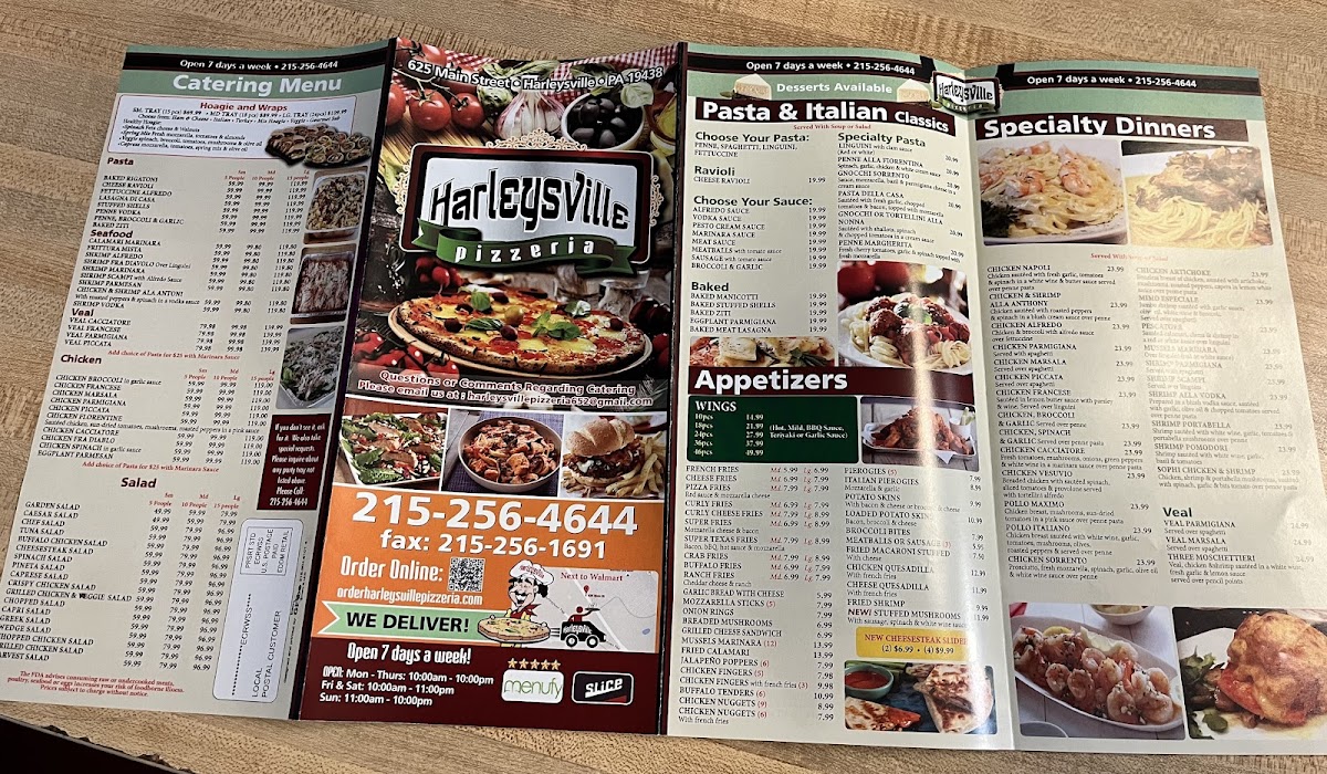 Menu Harleysville Pizzeria-2