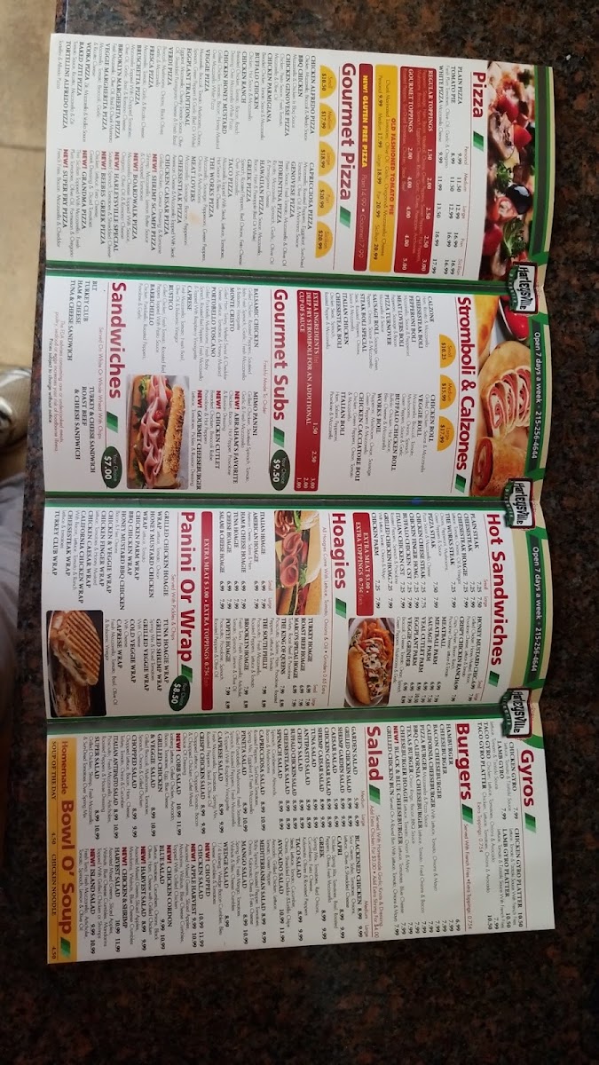 Menu Harleysville Pizzeria-4