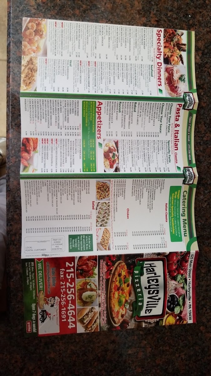 Menu Harleysville Pizzeria-5