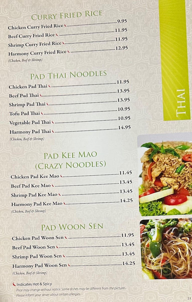 Menu Harmony Chinese Restaurant-2