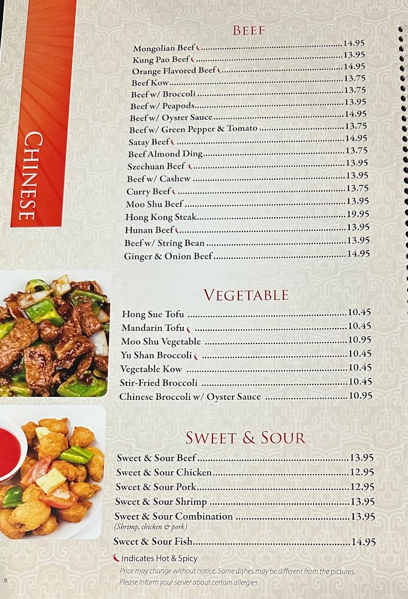 Menu Harmony Chinese Restaurant-3