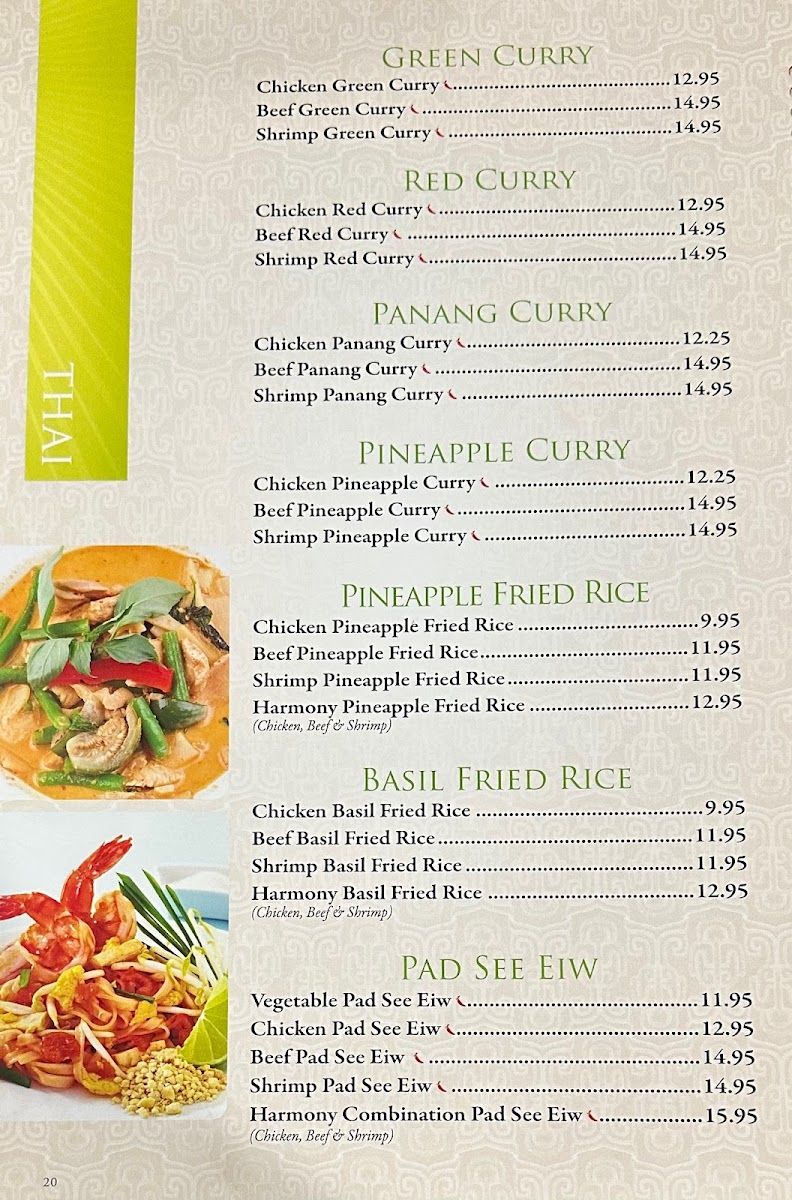 Menu Harmony Chinese Restaurant-7