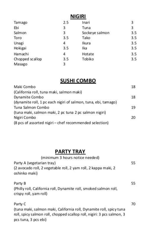 Menu Haro Sushi-2