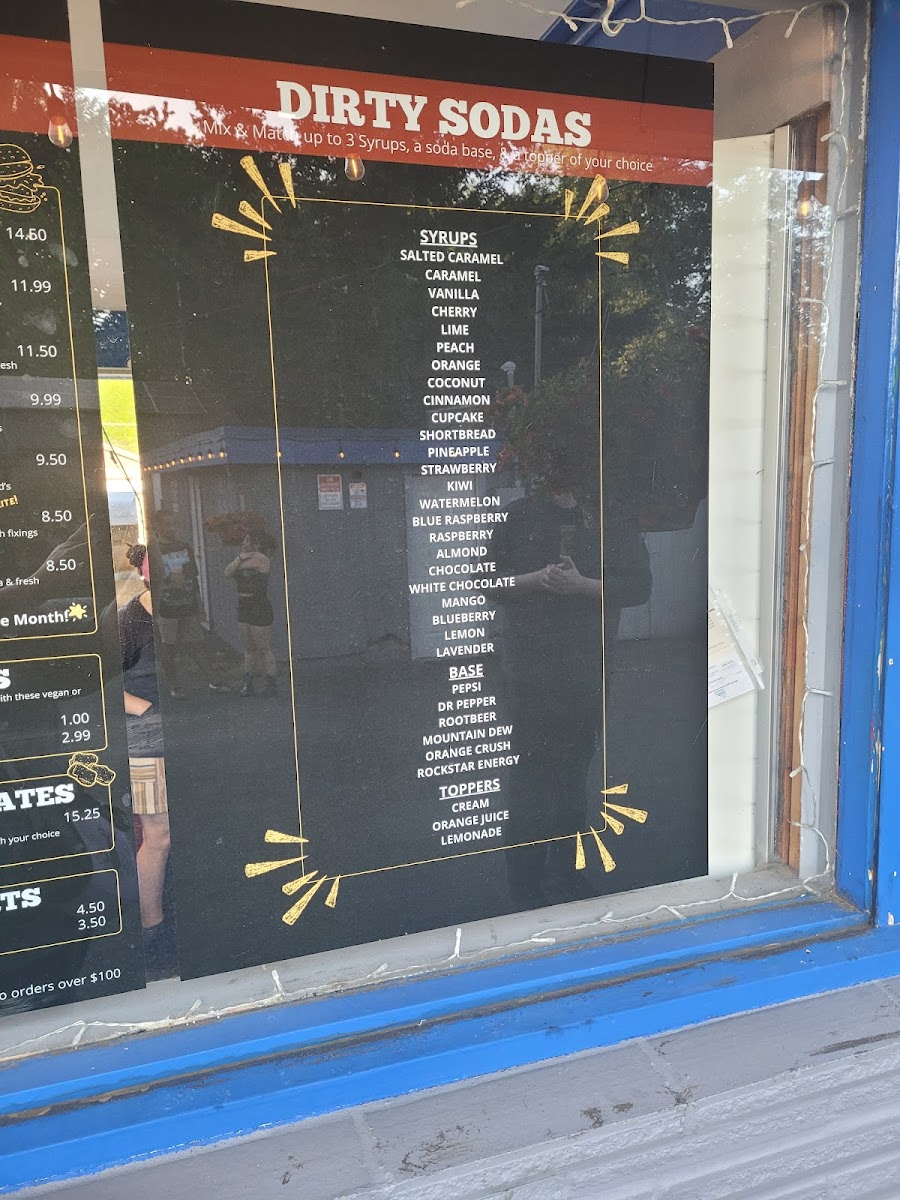 Menu Harold's Burger Bar-5