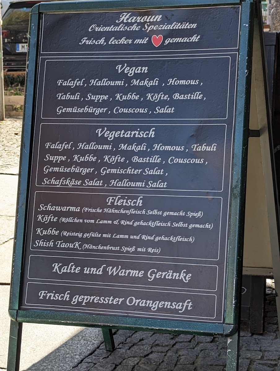 Menu Haroun-3