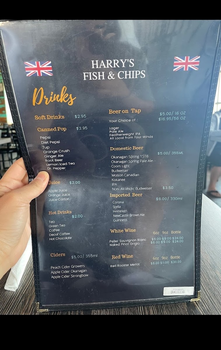 Menu Harry's Fish & Chips-6