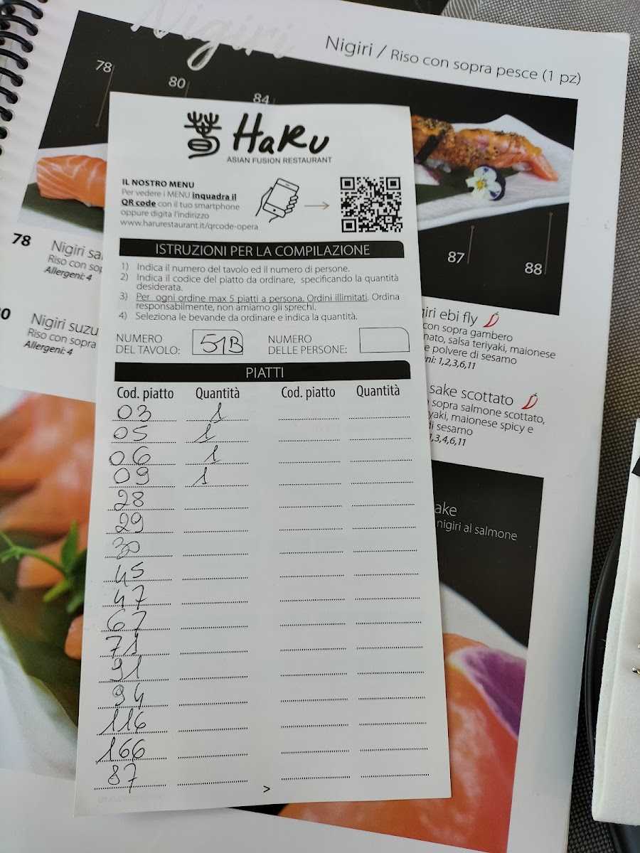 Menu Haru Asian Fusion Restaurant-3
