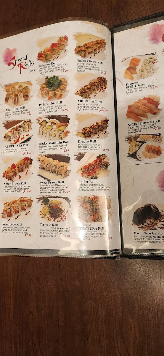 Menu Haru Sushi & Grill-3